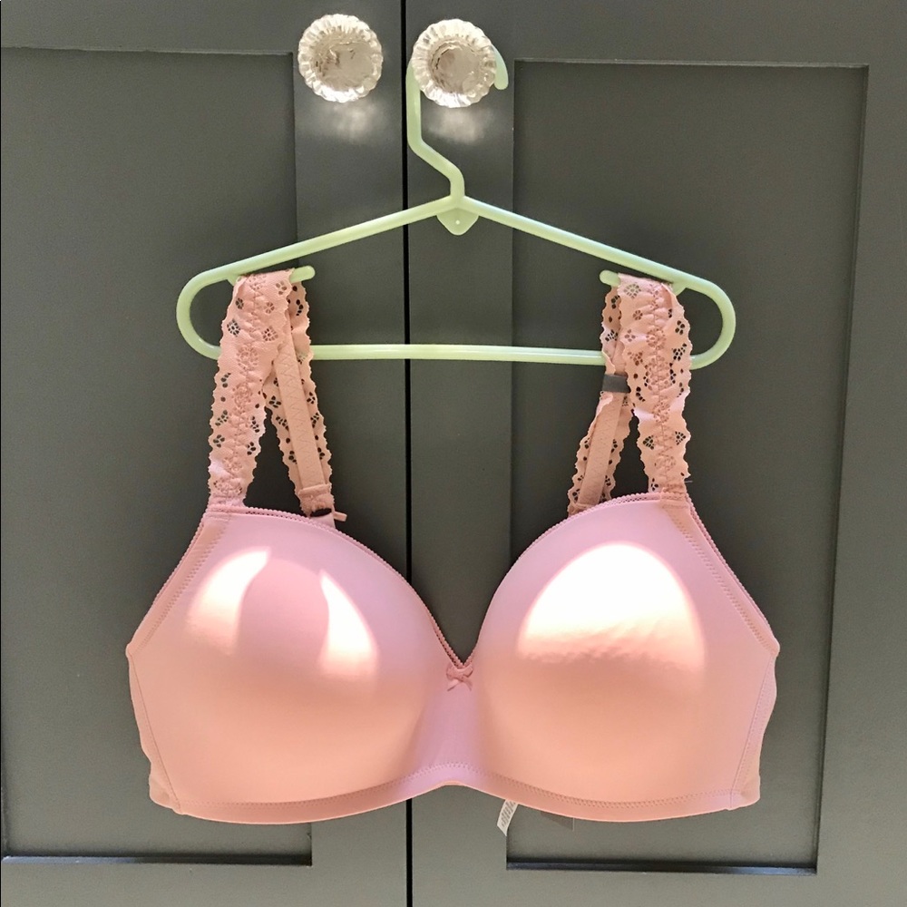 Aerie Real Happy Wireless Push-up Bra 36D